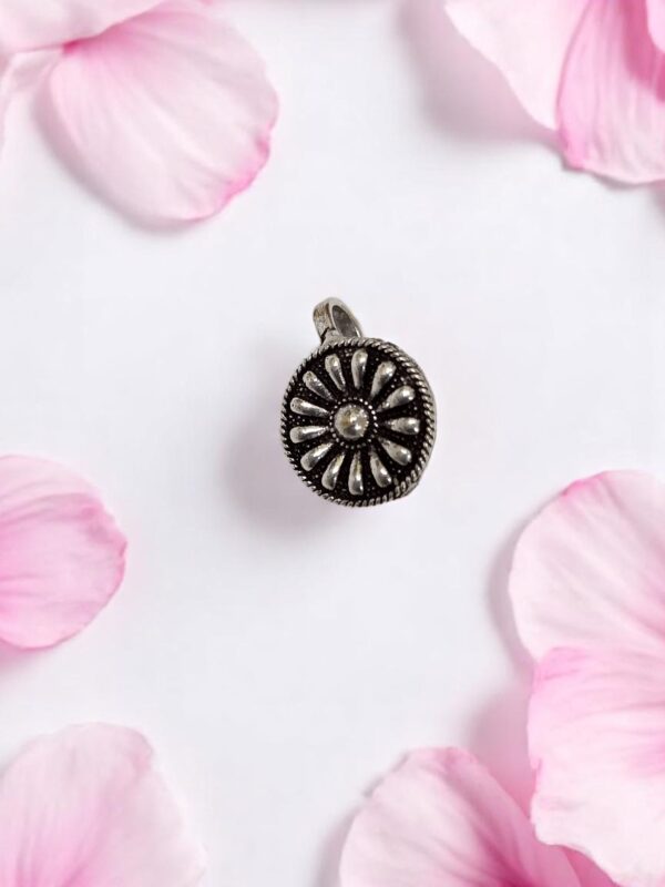 Antique Floral German Silver Nose Pin 3 pcs set