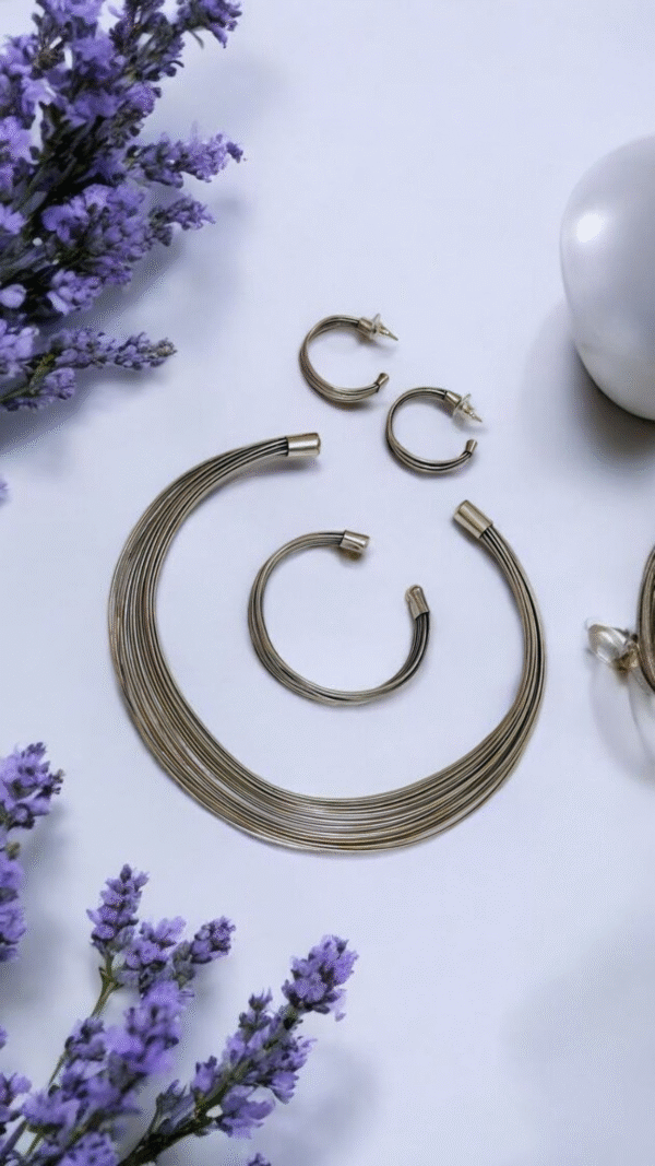 Trendy Hasuli Combo Necklace Set