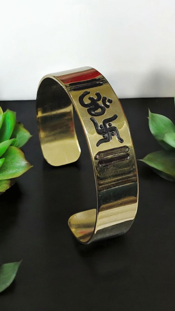 Men's Brass Cuff Bracelet