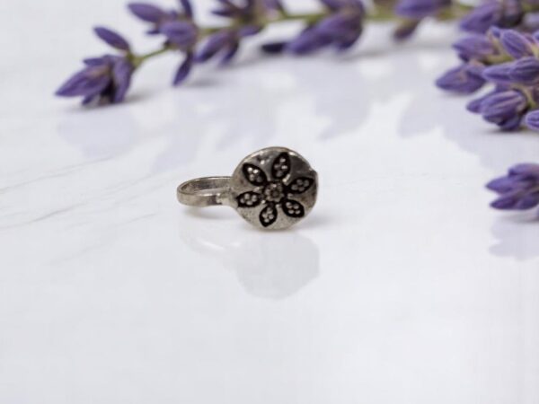 3 pcs german silver nose pin - Image 4