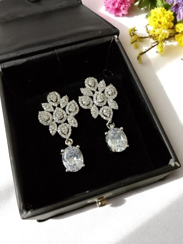 Ad Stone Premium Quality Earring Pair