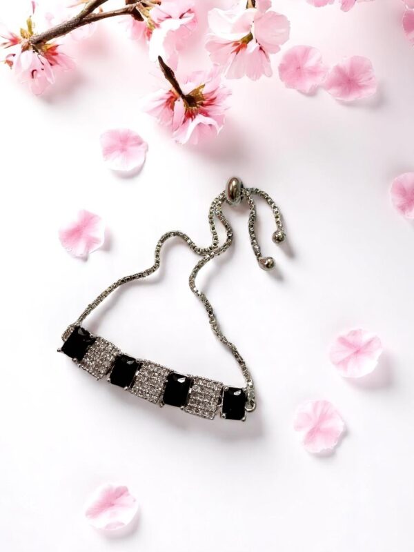 Stunning Black Adjustable Bracelet