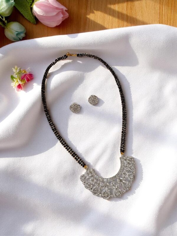 Premium Quality Ad Stone Pendant Mangalsutra