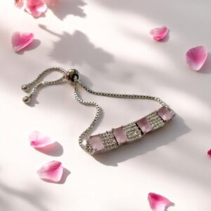 Stunning Pink Adjustable Bracelet