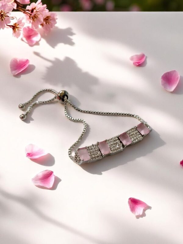 Stunning Pink Adjustable Bracelet