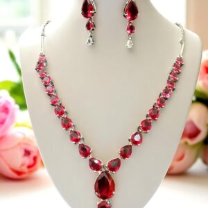 Elegant Rani Stone Necklace Set