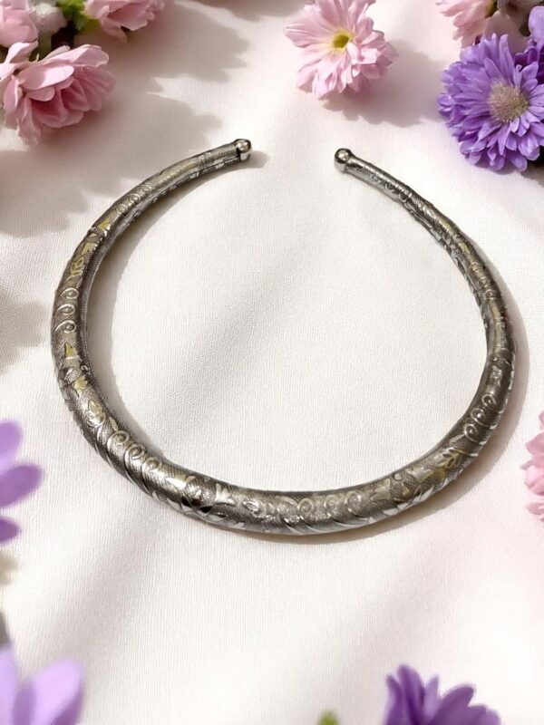 Oxidised Silver Hasuli