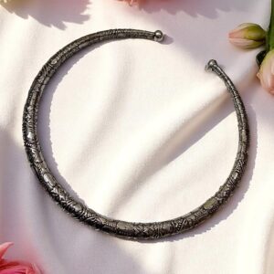 Oxidised Silver Hasuli