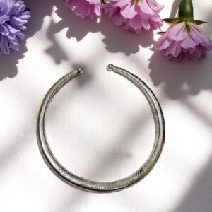 Oxidised Silver Hasuli
