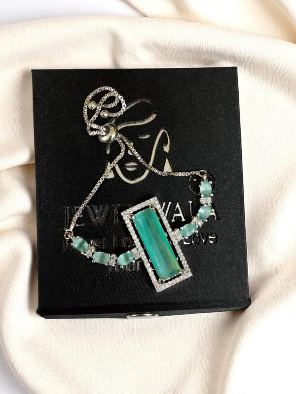 Elegant Sky AD Stone Adjustable Bracelet - Image 3