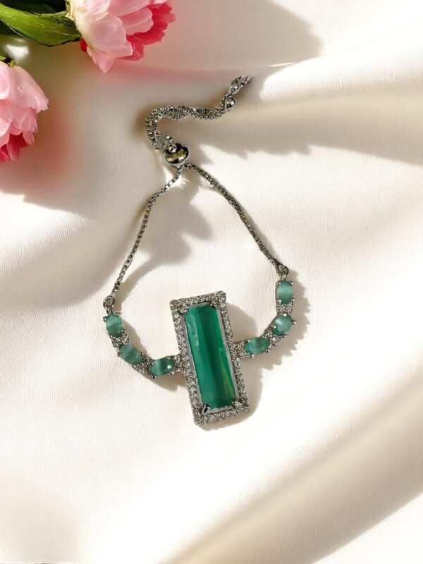 Elegant Sky AD Stone Adjustable Bracelet