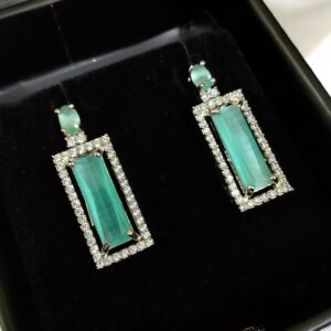 Sky Ad Stone Premium Quality Earring Pair