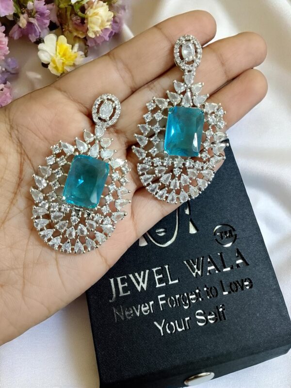 Sky Ad Stone Earring Pair - Image 3