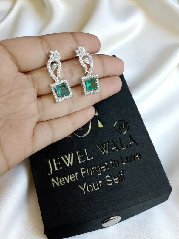 Sky Ad Stone Small Earring Pair - Image 3