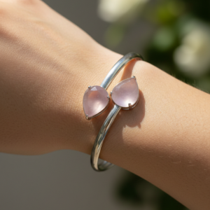 Jewel Wala Elegant American Diamond Rhodium Plated Bracelet